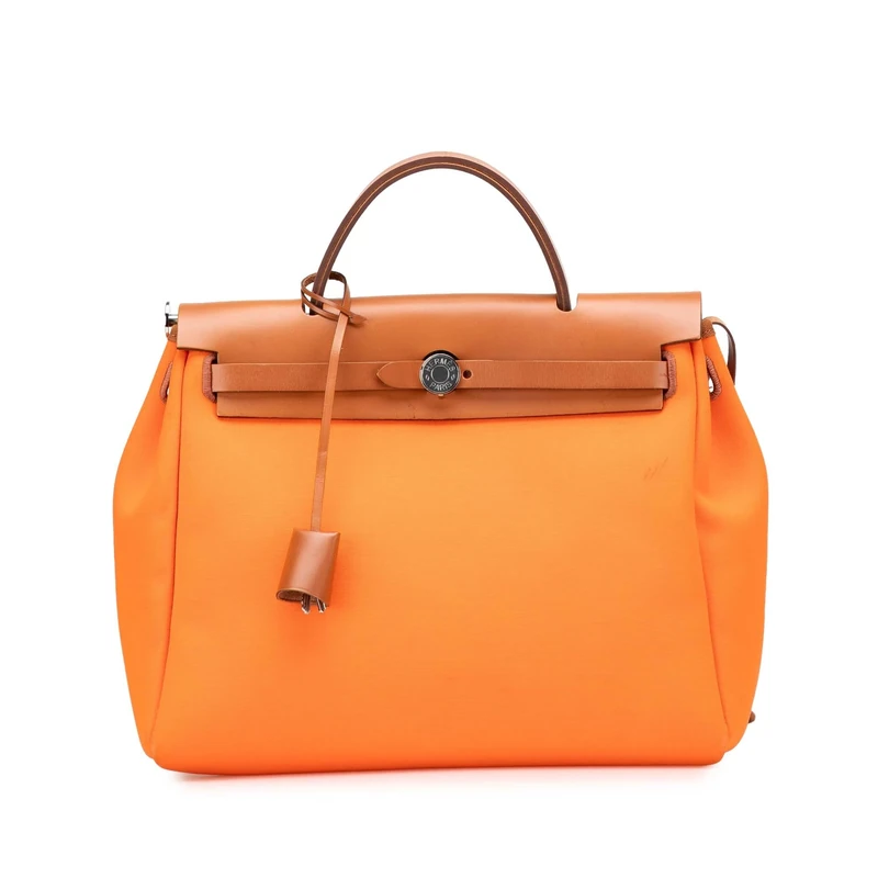 Pre-Loved Toile Herbag Zip 31 Satchel