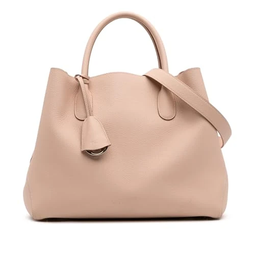 Dior Pre-Loved Large Supple Grained Calfskin Open Bar Tote