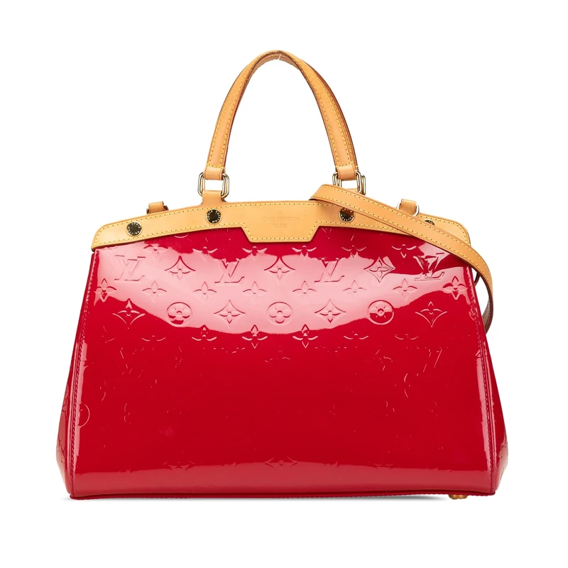 Louis Vuitton Pre-Loved Monogram Vernis Brea MM Handbag