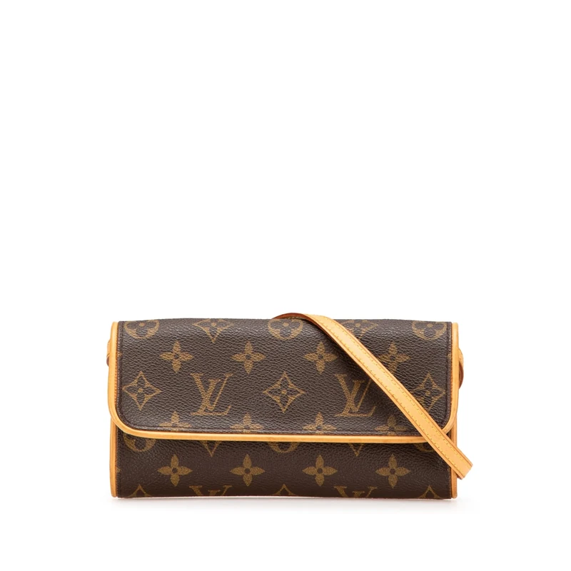 Louis Vuitton Pre-Loved Monogram Pochette Twin PM Crossbody Bag