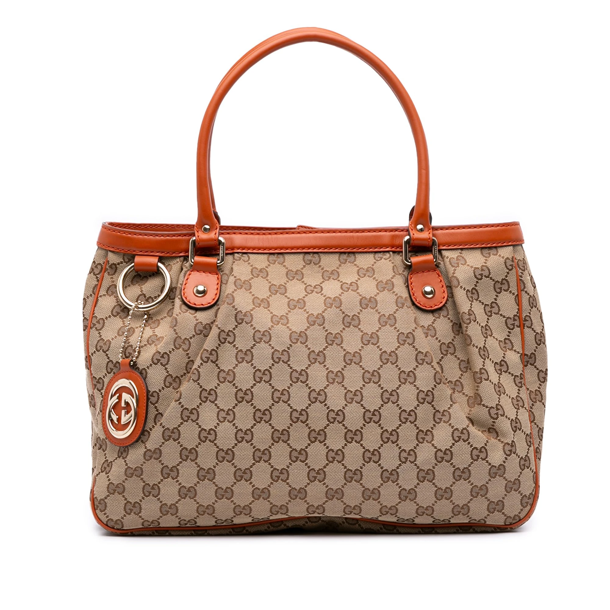 Gucci Pre-Loved GG Canvas Sukey Tote