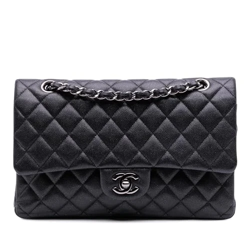 Pre-Loved Medium Classic Caviar Double Flap