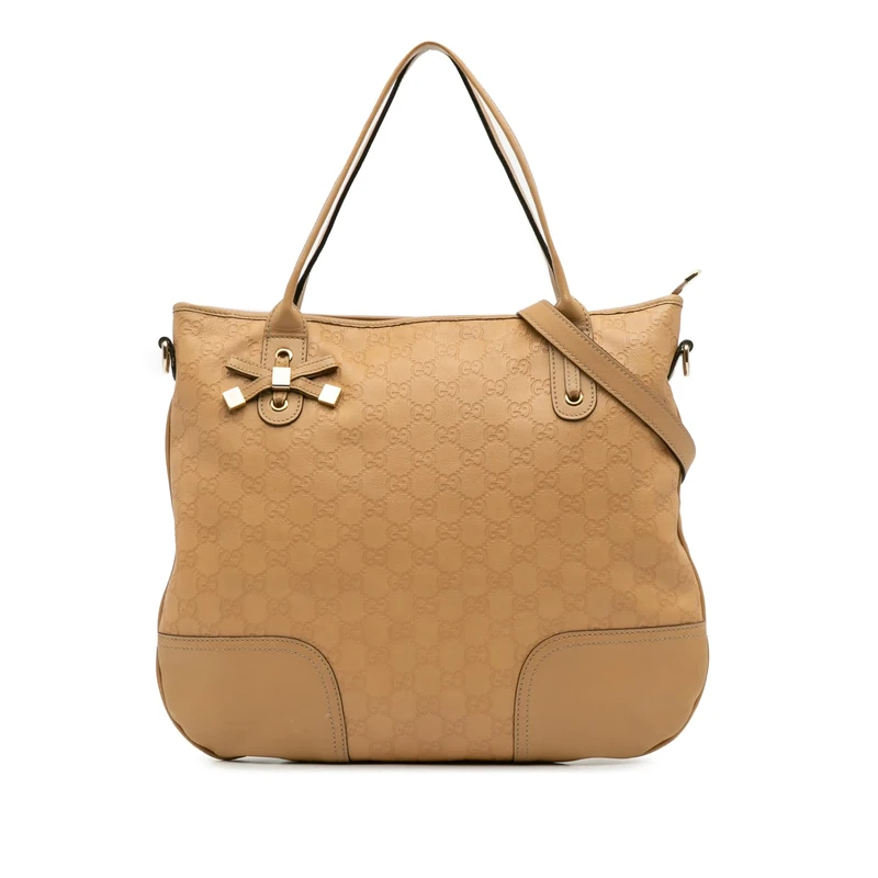 Gucci Pre-Loved Guccissima Princy Satchel Handbag