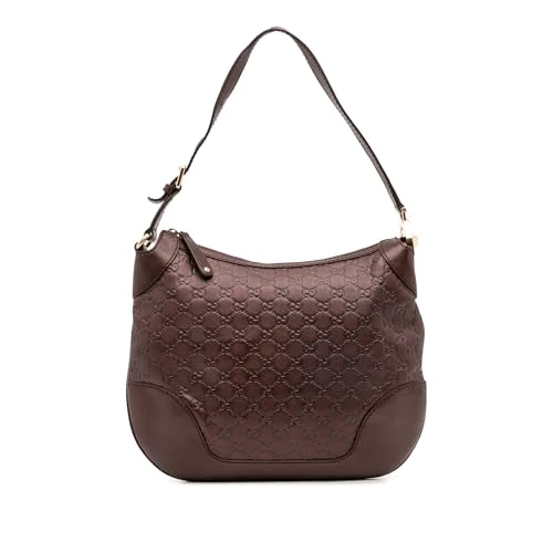 Pre-Loved Metallic Guccissima Charlotte Hobo