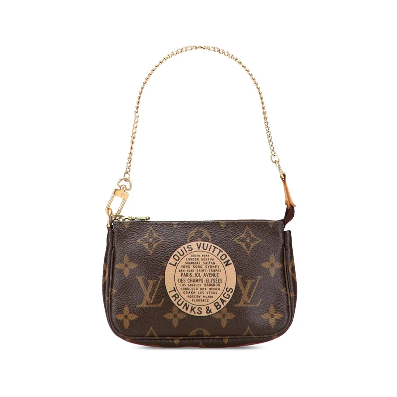 Louis Vuitton Pre-Loved Monogram Trunks And Bags Mini Pochette Accessoires Handbag