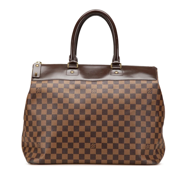 Louis Vuitton Pre-Loved Damier Ebene Greenwich PM Handbag