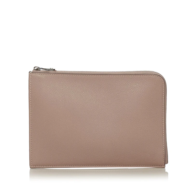 Louis Vuitton Pre-Loved Taurillon Pochette Jour PM Clutch Bag