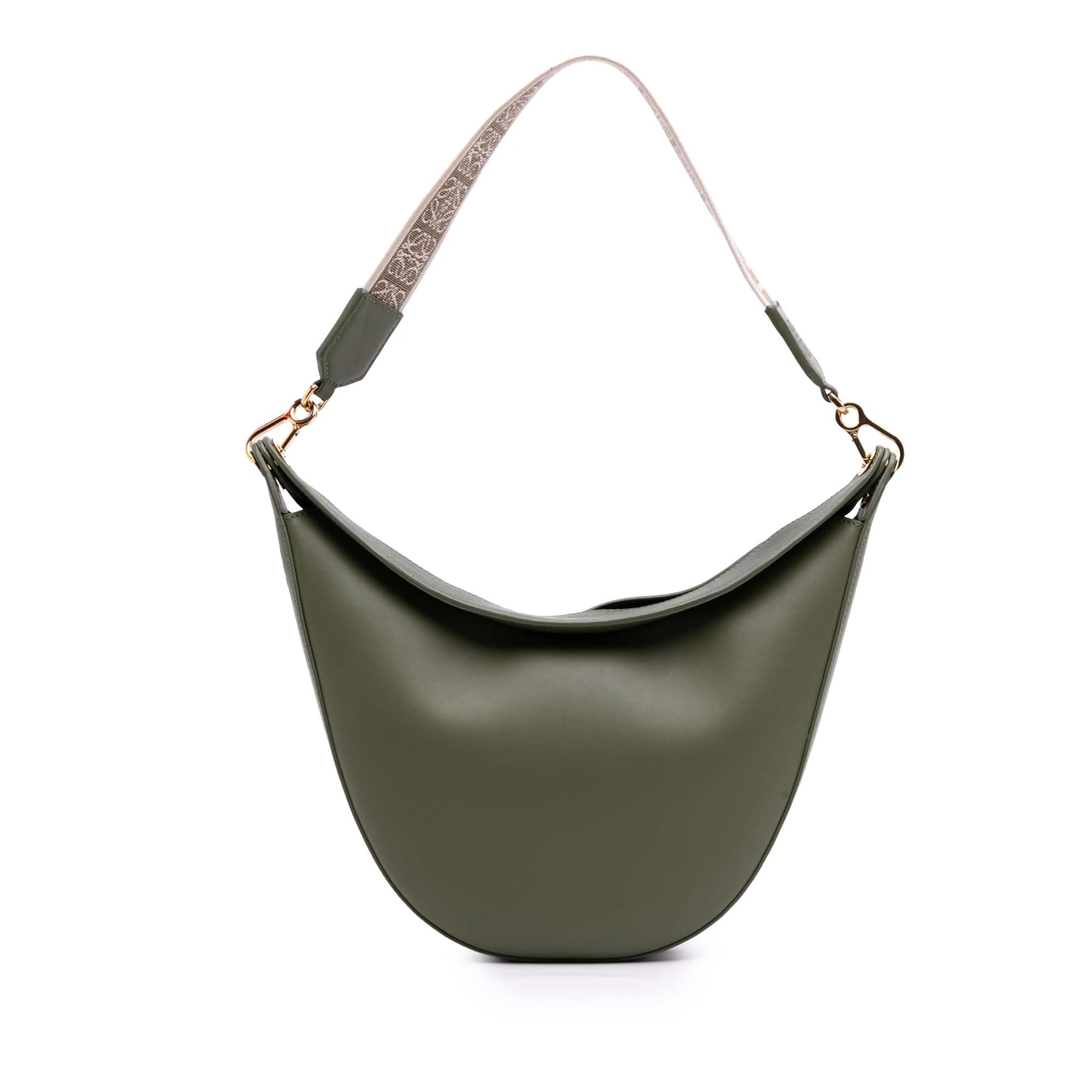 LOEWE Pre-Loved Small Leather Luna Hobo
