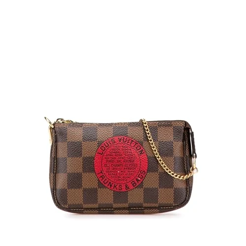 Louis Vuitton Pre-Loved Damier Ebene Trunks And Bags Mini Pochette Accessoires Handbag