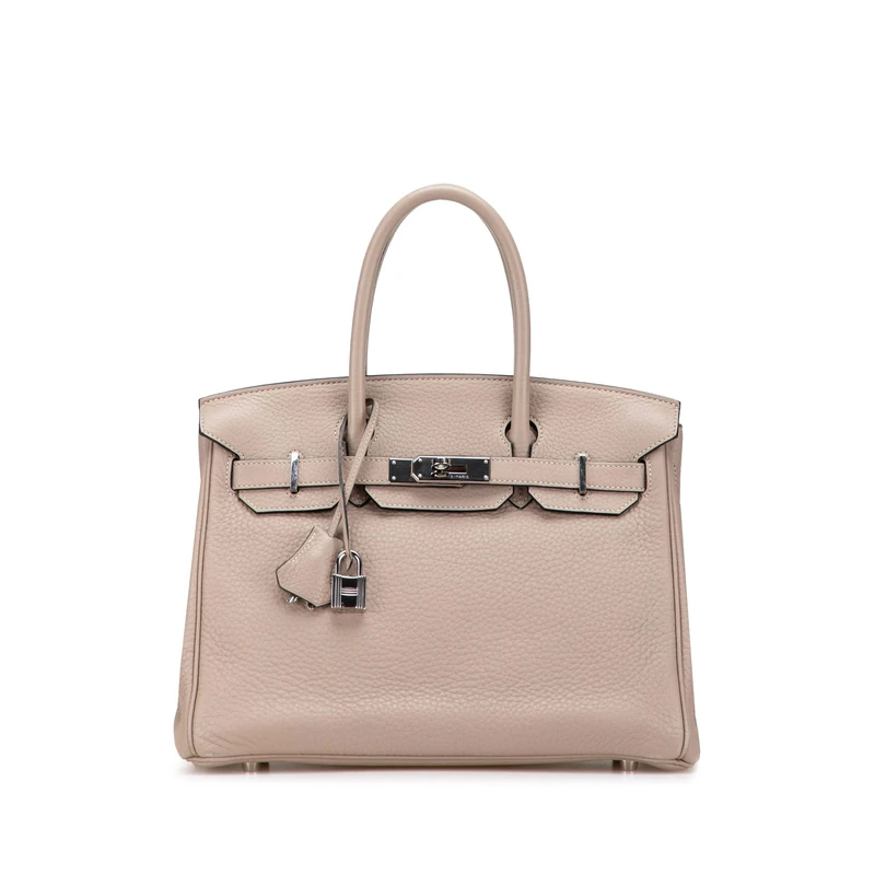 Hermès Pre-Loved Clemence Birkin Retourne 30 Handbag