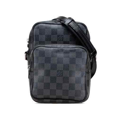 Louis Vuitton Pre-Loved Damier Graphite Rem Crossbody Bag