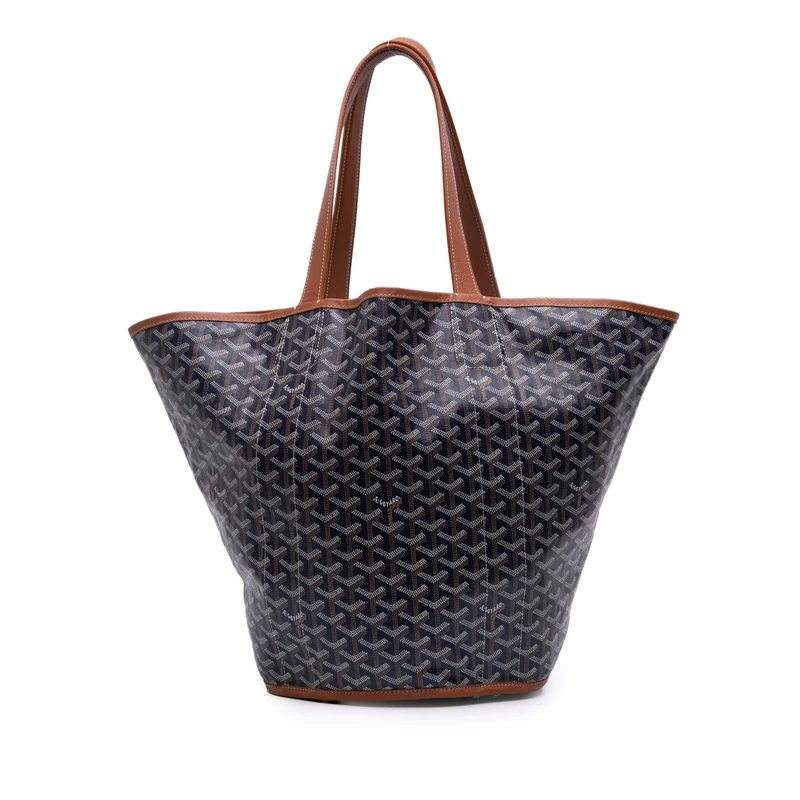 Pre-Loved Goyardine Reversible Belharra Tote