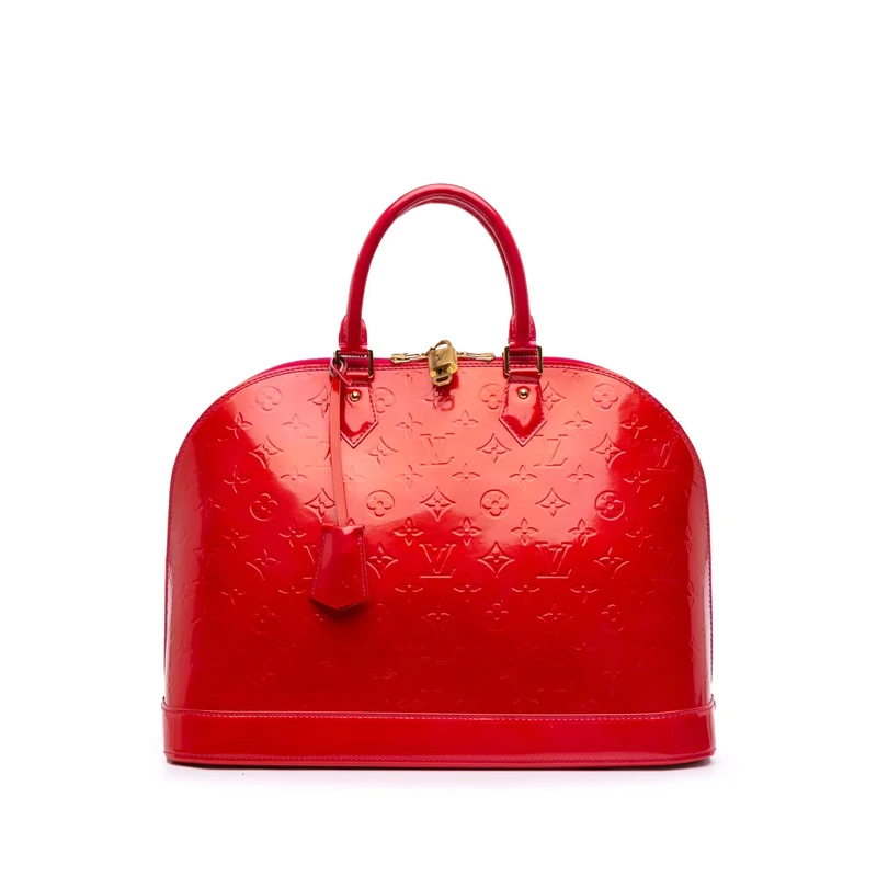 Louis Vuitton Pre-Loved Monogram Vernis Alma PM Handbag