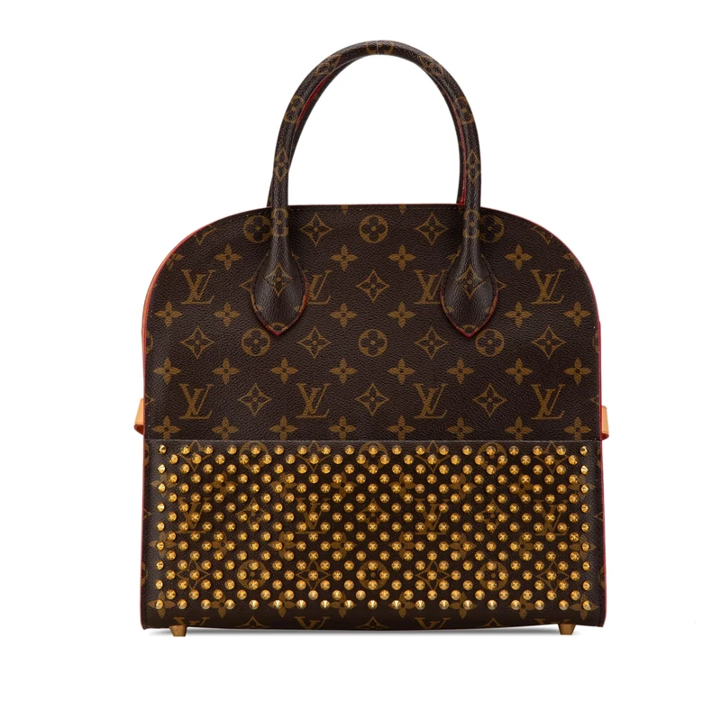 Louis Vuitton Pre-Loved Christian Louboutin Monogram Iconoclast Tote