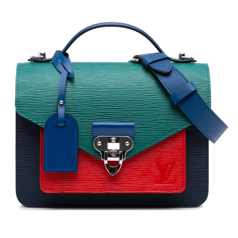 Louis Vuitton Pre-Loved Tricolor Epi Neo Monceau Handbag
