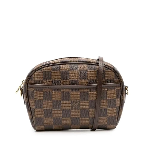 Louis Vuitton Pre-Loved Damier Ebene Ipanema Pochette Crossbody Bag