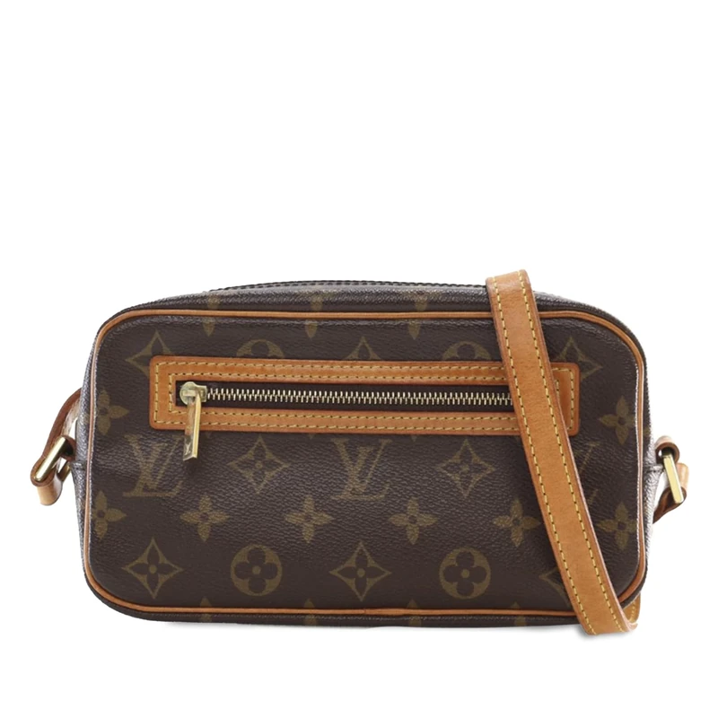 Louis Vuitton Monogram Pochette Cite Shoulder Bag - Brown - Image 1