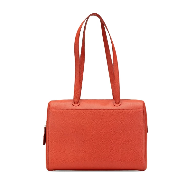 Chanel Pre-Loved Grained Calfskin Tote Bag