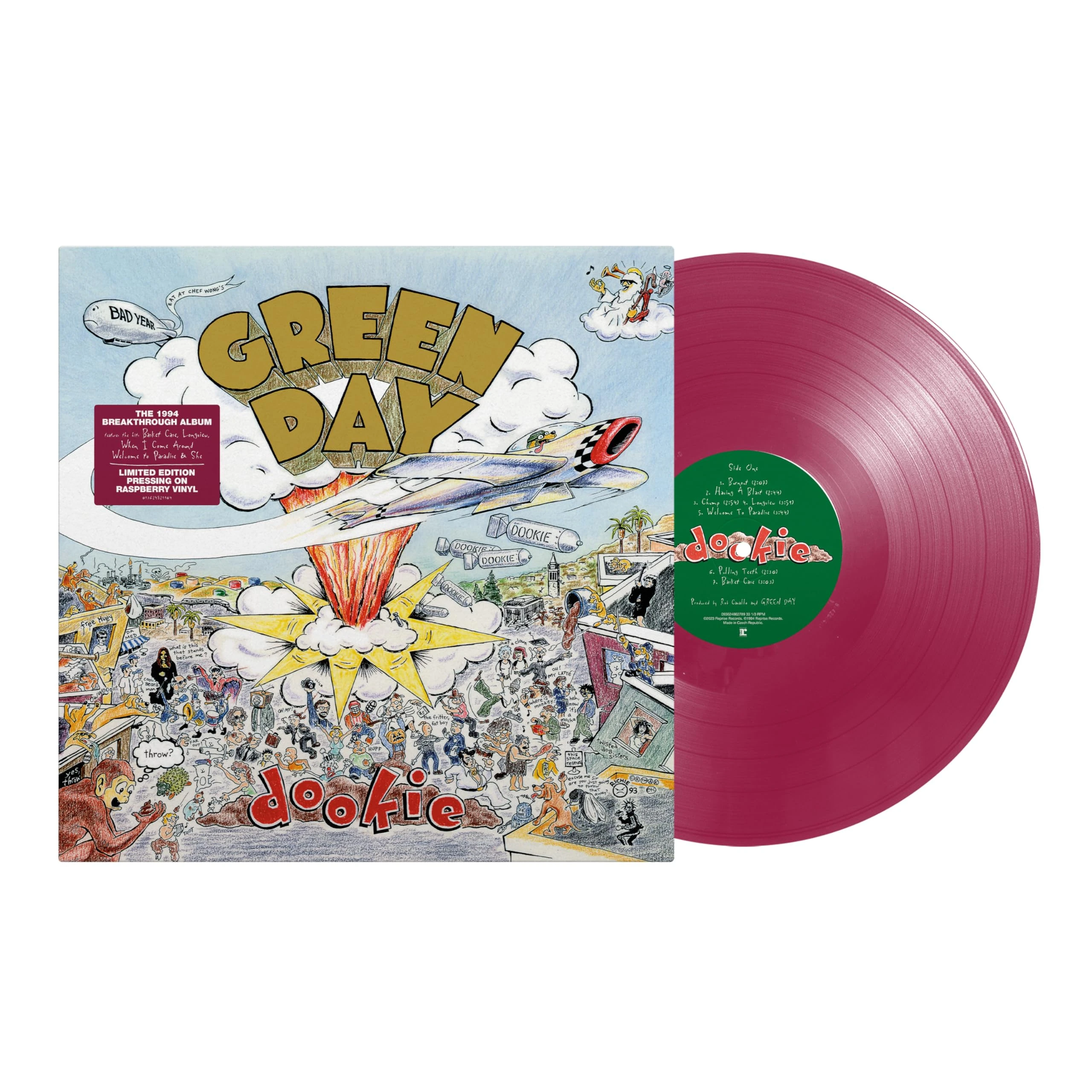 Dookie (Limited Edition Rasberry Vinyl) [2025 Reissue] [VINYL]