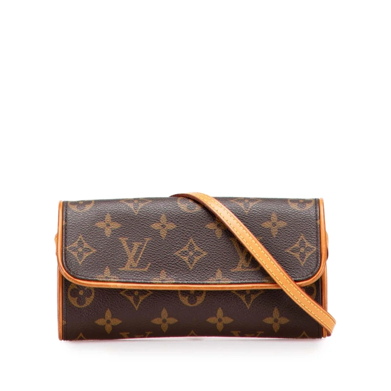 Louis Vuitton Pre-Loved Monogram Pochette Twin PM Crossbody Bag