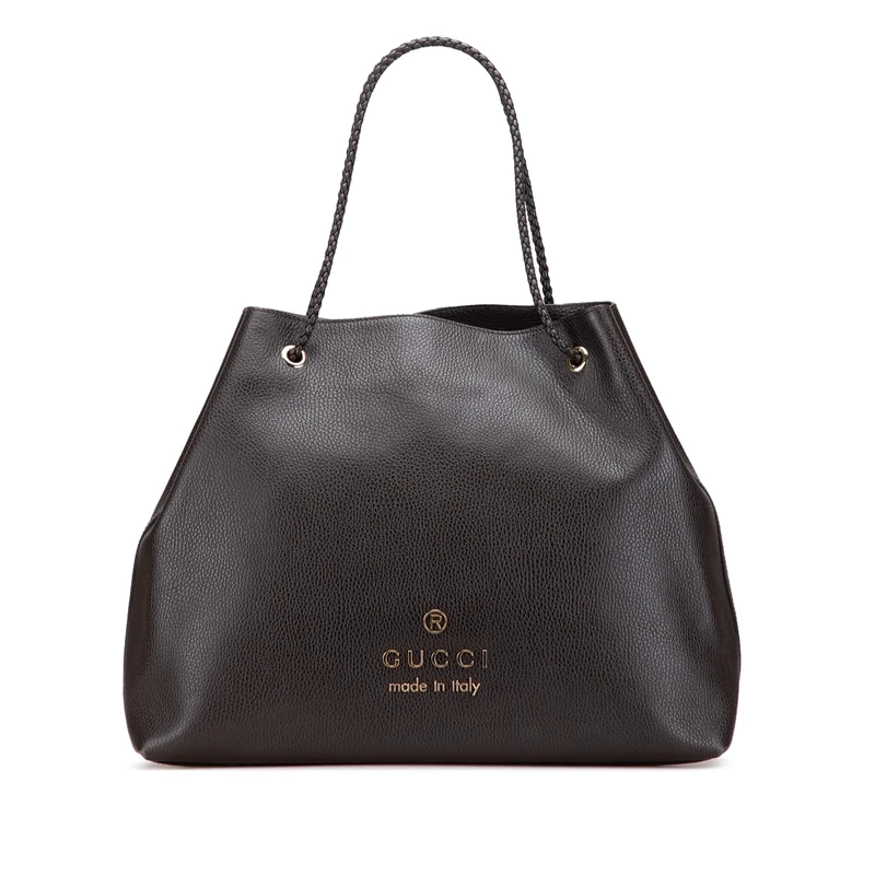 Gucci Pre-Loved Large Leather Gifford Tote