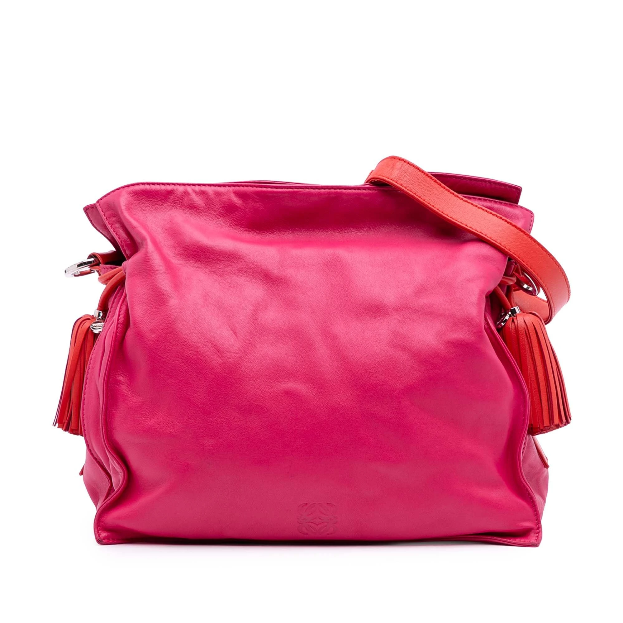 LOEWE Pre-Loved Nappa Flamenco Tassel 30 Crossbody
