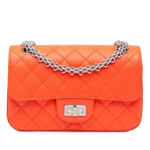 Chanel Pre-Loved Mini Reissue 2.55 Quilted Goatskin Flap Crossbody Bag