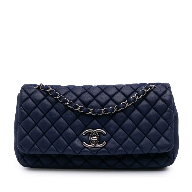 Chanel Pre-Loved Large Calfskin New Bubble Flap