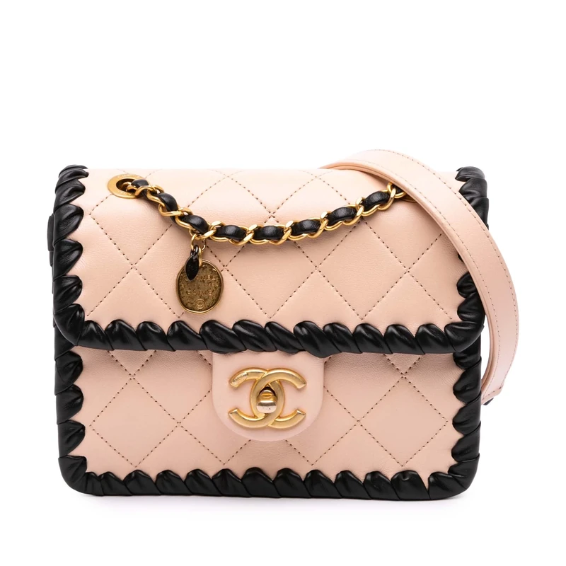 Chanel Pre-Loved Mini Calfskin Braided My Own Frame Flap