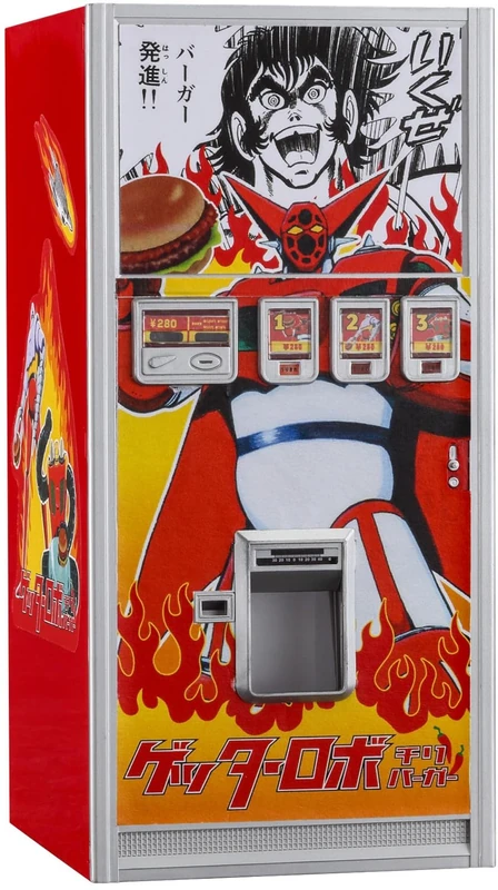 Hasegawa Hamburger 652467-1/12 Vending Machine 1:12 Scale