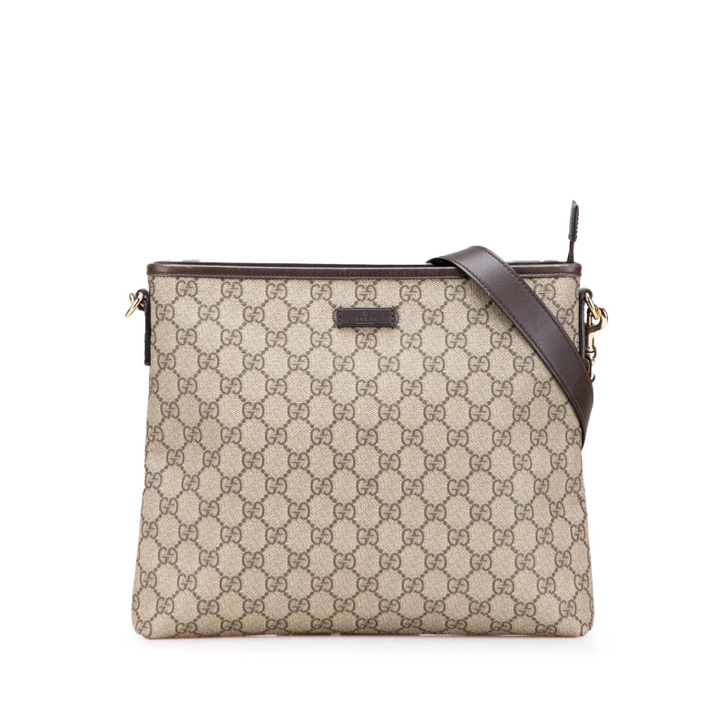 Gucci Pre-Loved GG Supreme Crossbody Bag