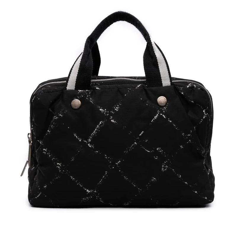 Chanel Pre-Loved Old Travel Line Nylon Handbag