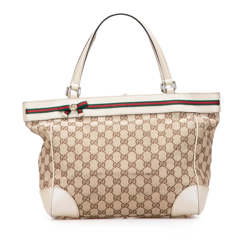 Gucci Pre-Loved GG Canvas Mayfair Tote
