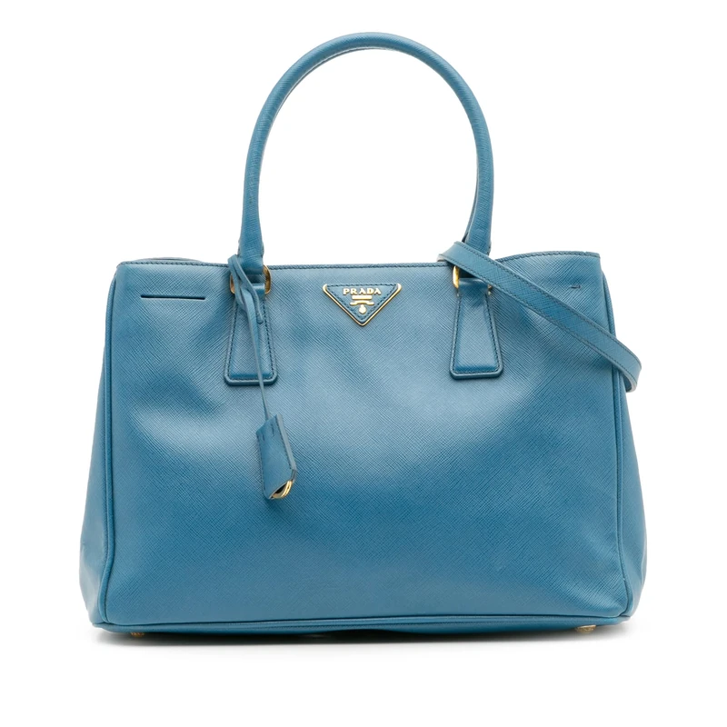 Prada Pre-Loved Medium Saffiano Lux Galleria Satchel Handbag