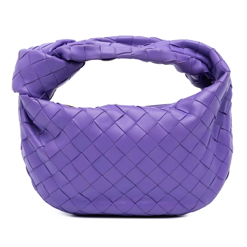 Bottega Veneta Pre-Loved Mini Nappa Intrecciato Jodie Handbag