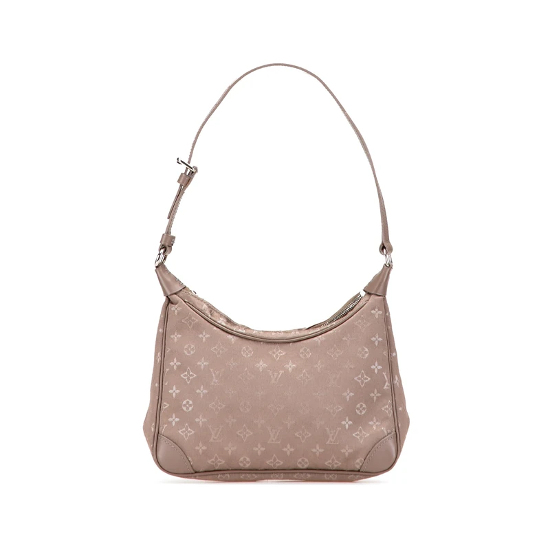 Louis Vuitton Monogram Satin Mini Boulogne Shoulder Bag