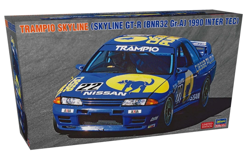 Hasegawa 620791-1/24 Trampio Skyline GT-R 1990 Scale 1:24