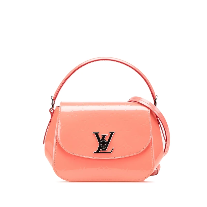 Louis Vuitton Monogram Vernis Pasadena Handbag - Pink - Image 1