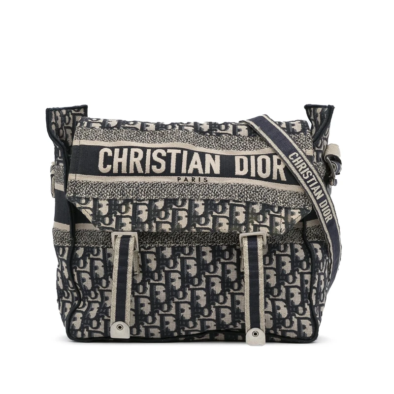 Dior Pre-Loved Oblique Diorcamp Crossbody Bag