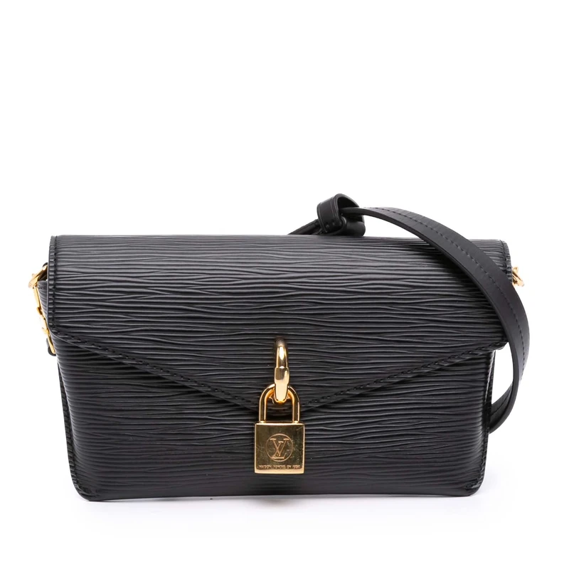 Louis Vuitton Pre-Loved Epi Padlock On Strap Handbag