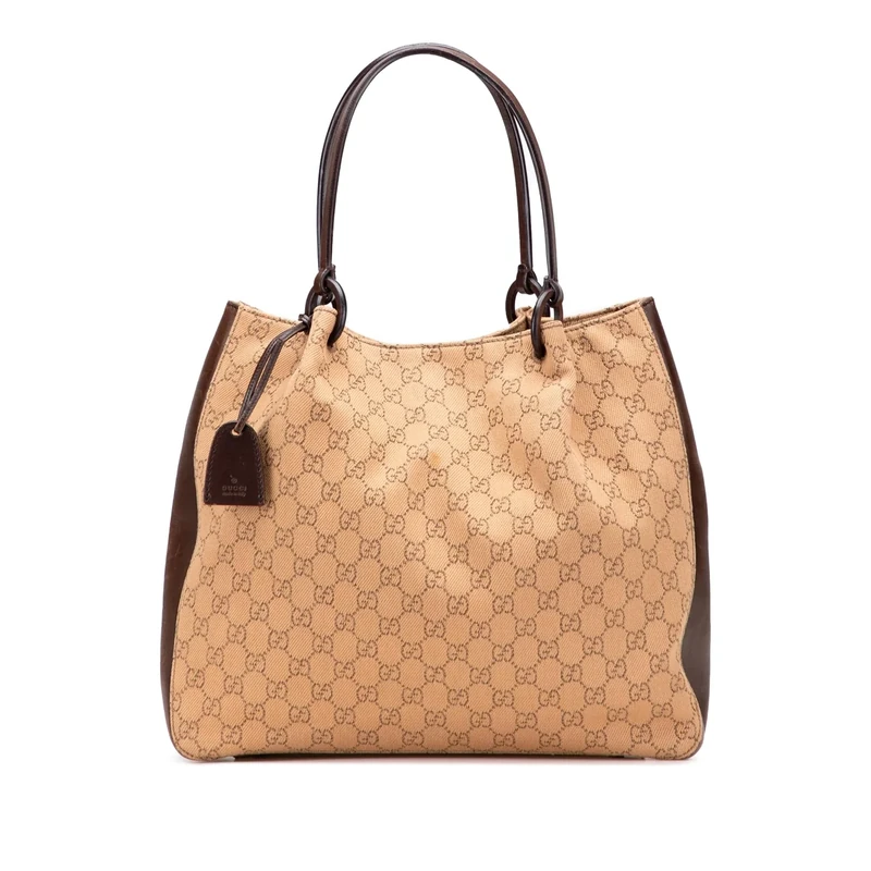 Pre-Loved GG Denim Tote