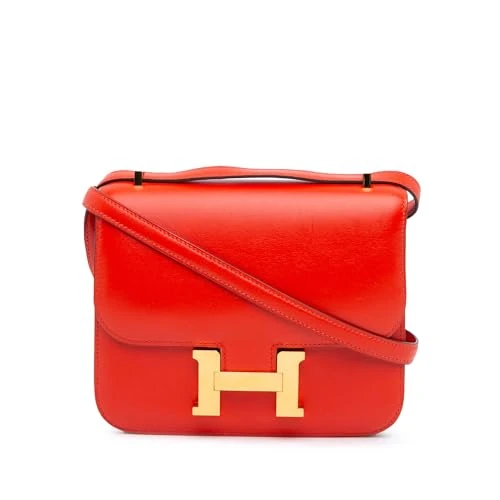 Hermès Pre-Loved Mini Tadelakt Constance 18 Crossbody Bag
