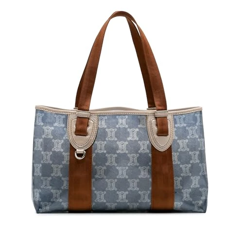 Celine Pre-Loved Macadam PVC Tote Bag