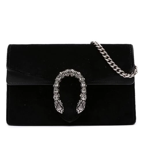 Pre-Loved Super Mini Velvet Dionysus Crossbody