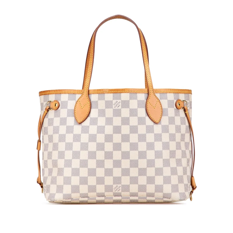 Louis Vuitton Pre-Loved Damier Azur Neverfull PM