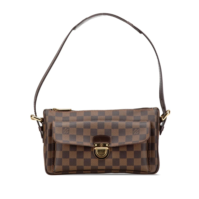 Louis Vuitton Pre-Loved Damier Ebene Ravello GM Handbag