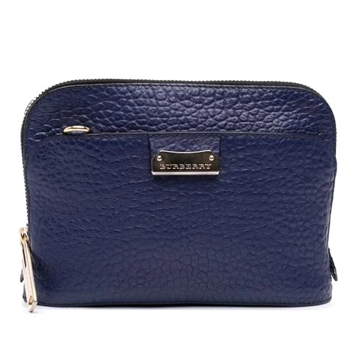 BURBERRY Pre-Loved Leather Harrogate Crossbody Bag
