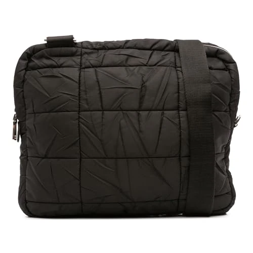 Prada Pre-Loved Quilted Tessuto Crossbody Bag