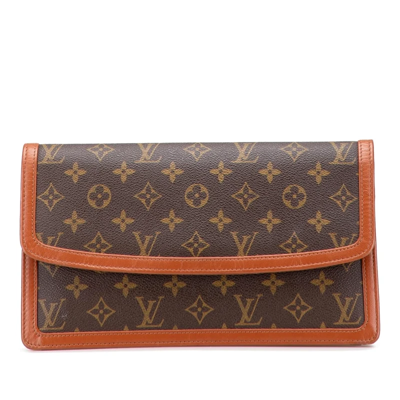 Louis Vuitton Pre-Loved Monogram Pochette Dame GM Clutch Bag