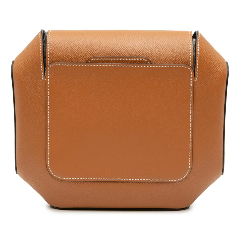 Hermès Pre-Loved Epsom Octogone Clutch Bag